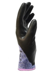 (D) GUANTES TEJIDOS ANTICORTE DPS BAÑO NITRILO COMPLETO TALLE 7 DPS87802 2