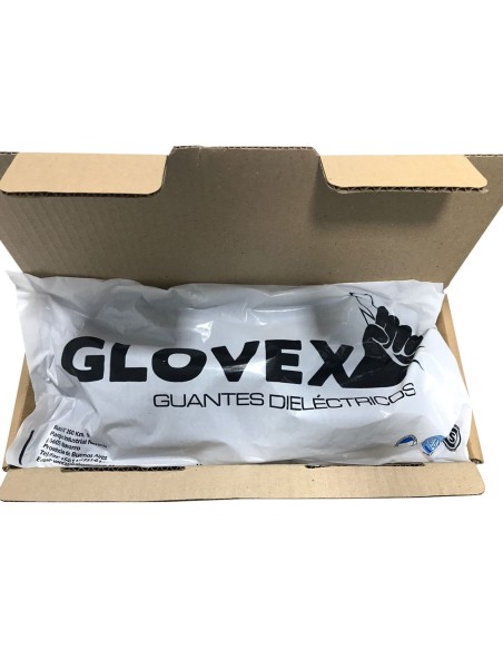 (*) GUANTES GLOVEX DIELECTRICOS DE CAUCHO CLASE 00 TALLE 9 00-T9