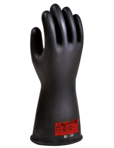 (*) GUANTES GLOVEX DIELECTRICOS DE CAUCHO CLASE 0 TALLE 9-T9