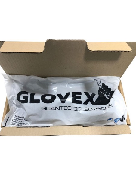 (*) GUANTES GLOVEX DIELECTRICOS DE CAUCHO CLASE 1 TALLE 9 1-T9