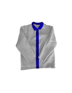 (*)  CAMPERA DESCARNE AMARILLA/GRIS CON CIERRE Y VELCRO TALLE XXL/5 2