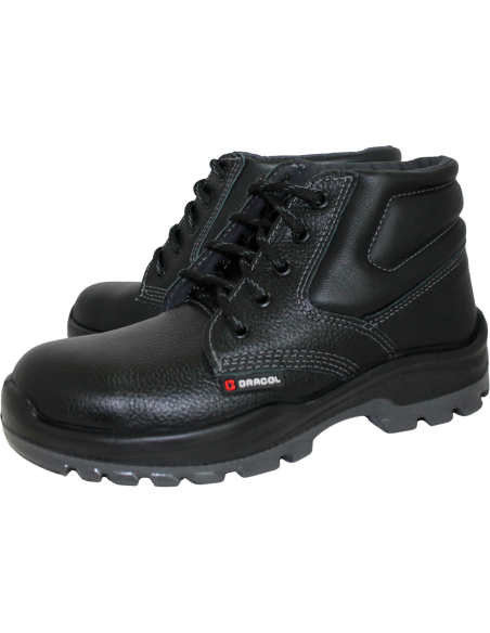 BOTIN BRACOL NEGRO CUERO FLOR BIDENSIDAD TALLE 37 4042BAAB2400EX
