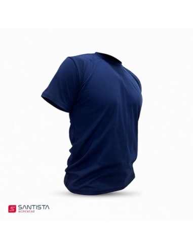 REMERA ALGODON JERSEY LEKA AZUL TALLE L 530