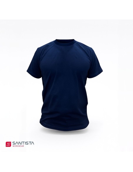 REMERA ALGODON JERSEY LEKA AZUL TALLE L 530