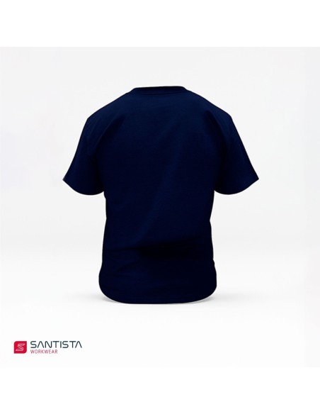 REMERA ALGODON JERSEY LEKA AZUL TALLE L 530