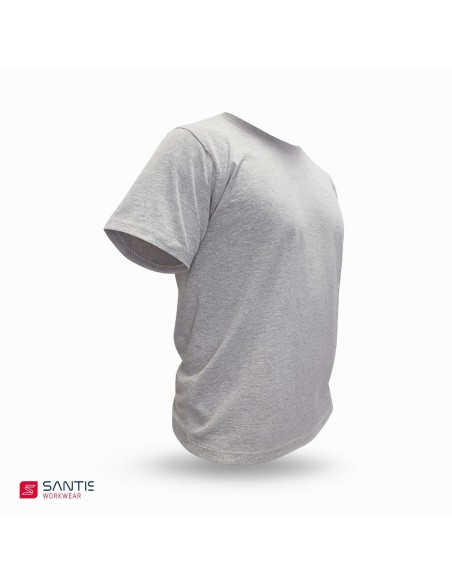 REMERA ALGODON JERSEY LEKA GRIS TALLE L 536