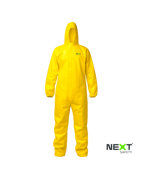 MAMELUCO NEXT SAFETY BIOGUARD AMARILLO TIPO 3/4 TALLE L COD. 98.300