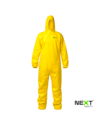 MAMELUCO NEXT SAFETY BIOGUARD AMARILLO TIPO 3/4 TALLE S COD. 98.300