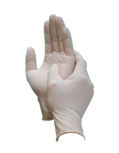 GUANTES LATEX DESCARTABLE BLANCO TALLES S CAJA X 100 UNIDADES
