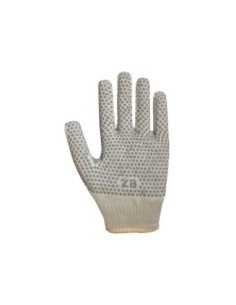 GUANTES ZB TEJIDOS ALGODÓN MOTEADO TAREAS GENERALES (WEB)