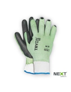 GUANTE NEXT SAFETY TEJIDO ALGODON CON LATEX VULCANIZADO TRYON XT TALLE 9/G 22.100