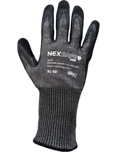 GUANTE NEXT ANTICORTE CON BAÑO NITRILO NEXSAFE PRO2 TALLE 7/S 32.510