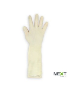 GUANTE NEXT SAFETY DE CAUCHO NATURAL PURAGUARD LONGA PREMIUM TALLE 8/M 12.000
