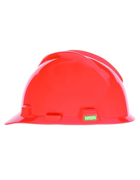 (**) CASCO MSA V-GARD JOCKEY COLOR NARANJA CON LOGO 299935/Z2806055