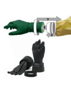 (**) SISTEMA LAKELAND DE CONEXIÓN DE GUANTES PUSH-LOCK JFR2 2