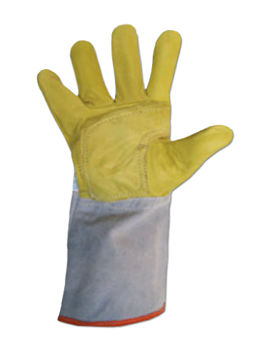 (**) GUANTES VAQUETA PUÑO LARGO REF. CADENERO DPS TALLE 10 122325