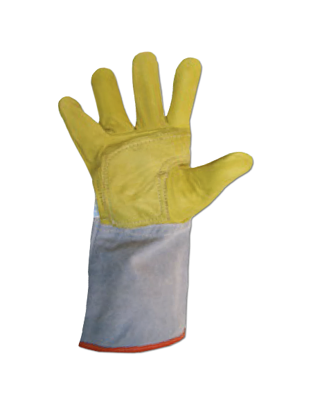 (**) GUANTES VAQUETA PUÑO LARGO REF. CADENERO DPS TALLE 10 122325